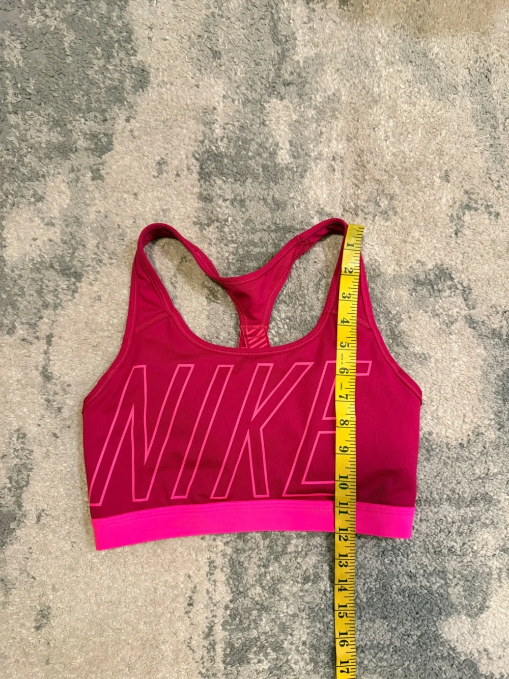 Nike Hot Pink Performance Sports Bra